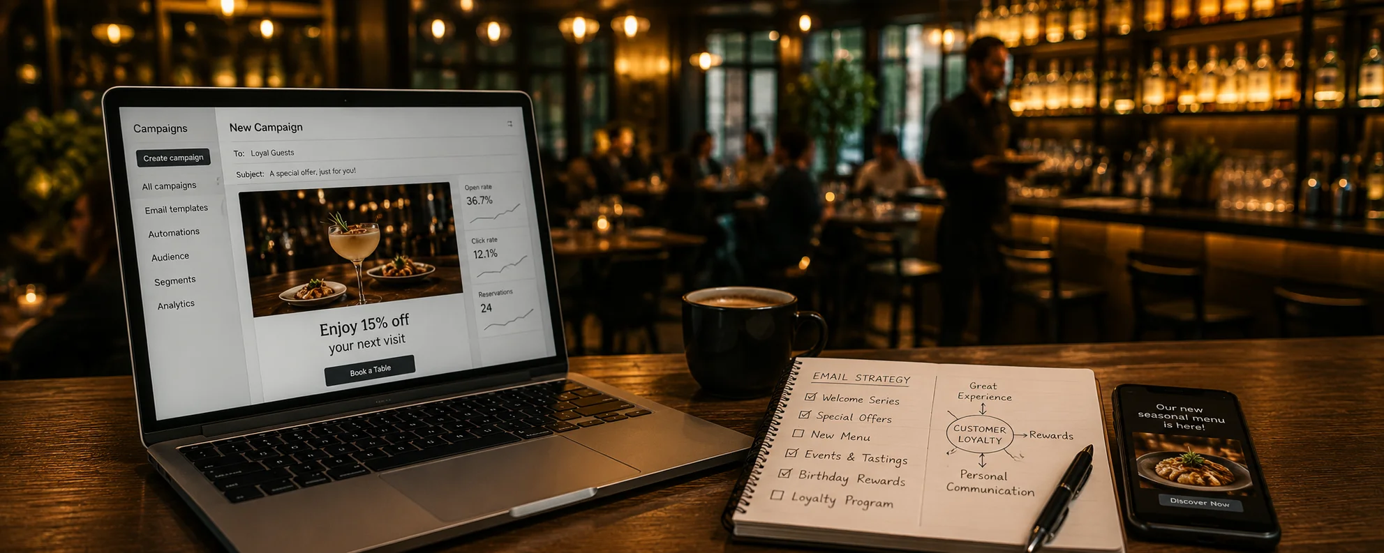 Email Marketing și Fidelizare pentru HoReCa