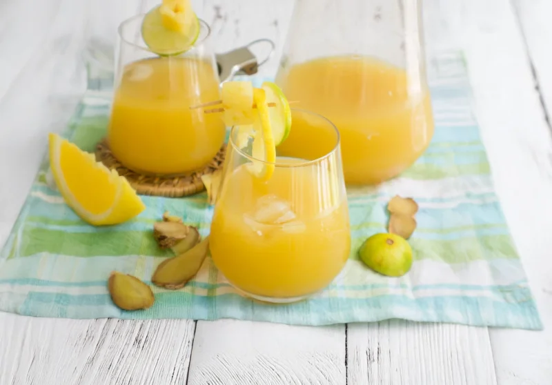 Limonadă Ananas și Ghimbir