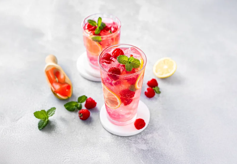 Limonadă cu Zmeură
