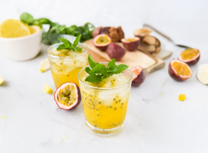 Passionfruit Caipirinha