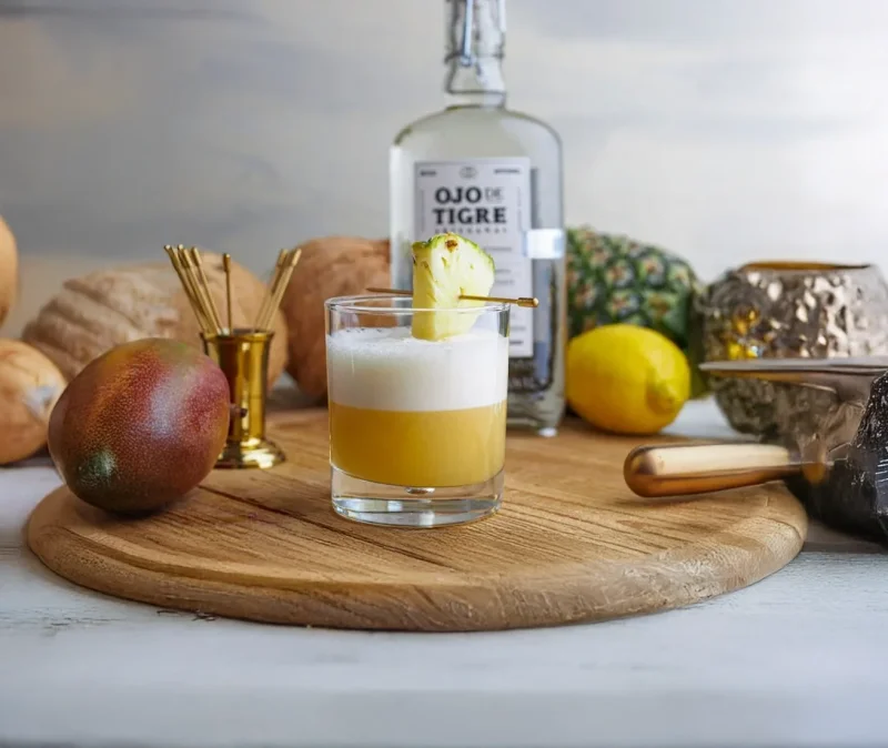 Pineapple Mezcal Sour
